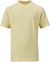 James and Nicholson Kinderen/Kinderen Basic Tee (Lichtgeel)