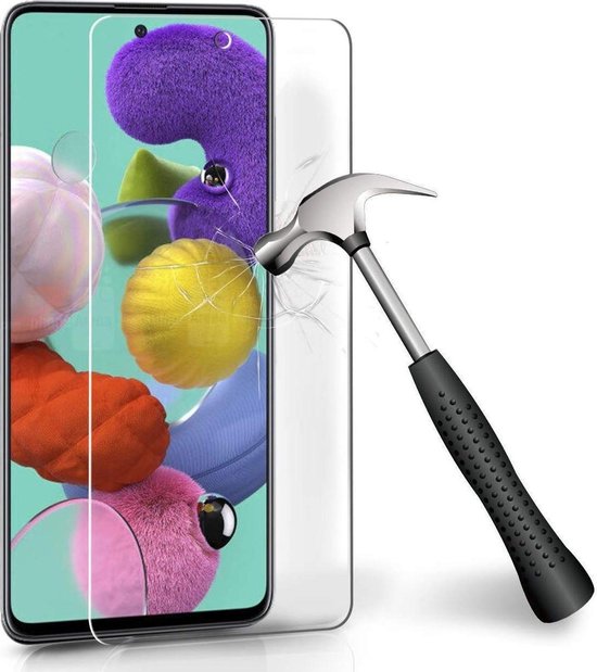 Samsung A51 Screenprotector gehard glas