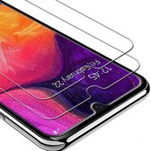 Samsung Galaxy A50 Screenprotector gehard glas - 2 Stuks