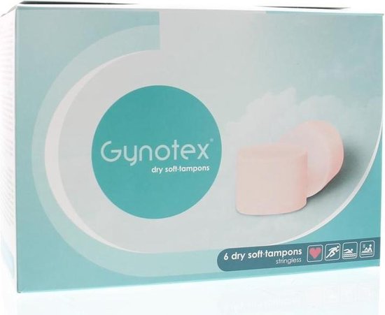Tampons secs secs Gynotex - 6 pièces | bol.com