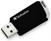 Verbatim V Store N CLICK USB-stick 32 GB Zwart 49307 USB 3.2 Gen 1 (USB 3.0)
