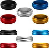 Mission Aluminium F-Lock Ring - Zwart