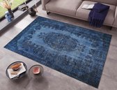 Vintage vloerkleed Royal - donkerblauw 160x230 cm