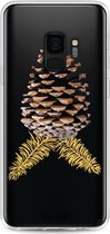 Casetastic Samsung Galaxy S9 Hoesje - Softcover Hoesje met Design - Pinecone Print