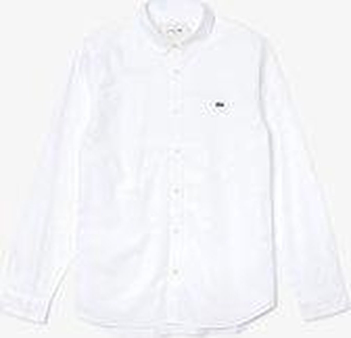 Lacoste Slim Fit Stretch Overhemd Wit