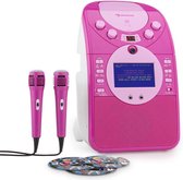 ScreenStar karaoke-installatie camera CD USB SD MP3 incl.2 x microfoon 3x CD+G