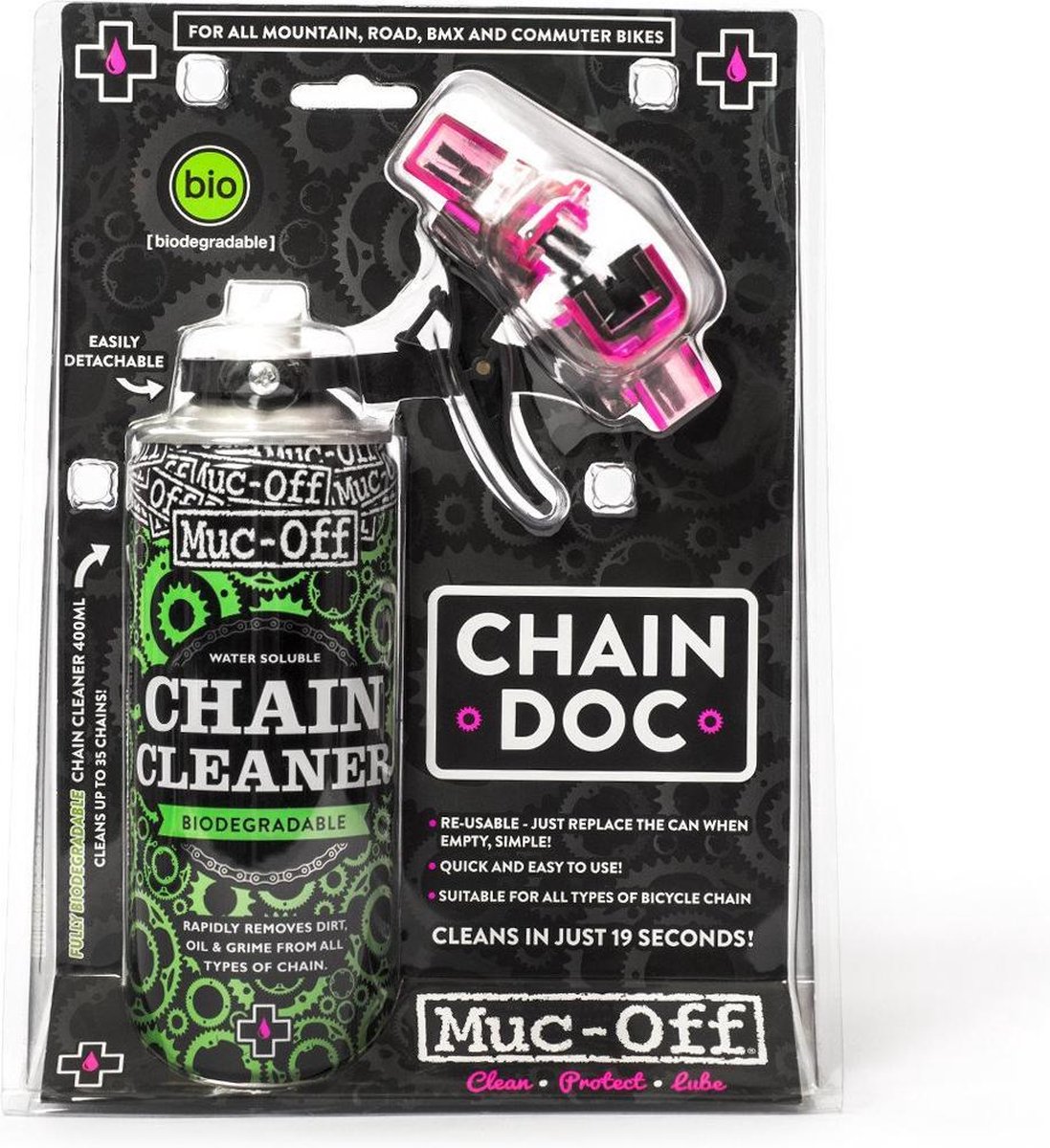 Muc-Off Chain Doc inclusief Chain Cleaner - Muc-Off