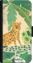 iPhone 11 bookcase leer hoesje - Luipaard jungle