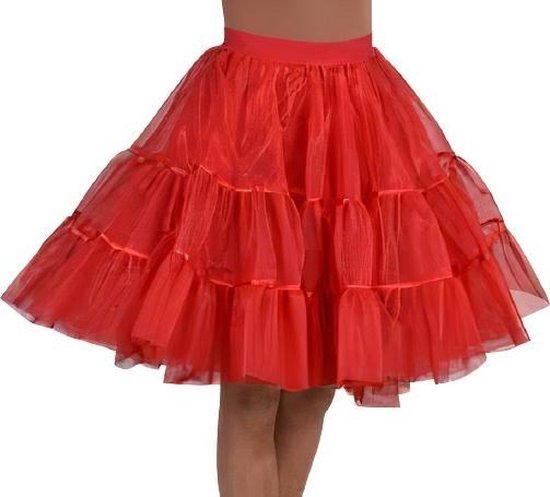 Magic Design Petticoat Middellang Rood Xl bol.com