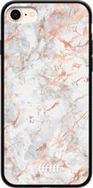 iPhone 7 Hoesje TPU Case - Peachy Marble #ffffff