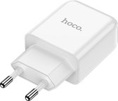 HOCO N2 Vigour - Compacte USB Oplader - Reislader - EU Plug - Universele 10W Lader - Wit