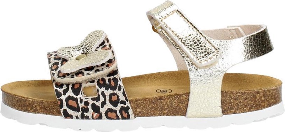 KEQ Meisjes sandalen Meiden Sandalen - goudkleur - Maat 24 | bol.com
