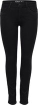 Only Jeans Onlultimate King Reg Jeans Cry100 N 15077793 Black Denim Dames Maat - W26 X L32