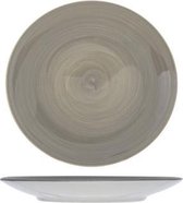 INVERTIDA GREY PLATE D 27.5 CM