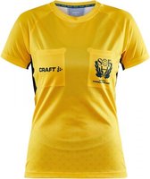 SHF Scheidsrechter Shirt Dames - geel - maat M