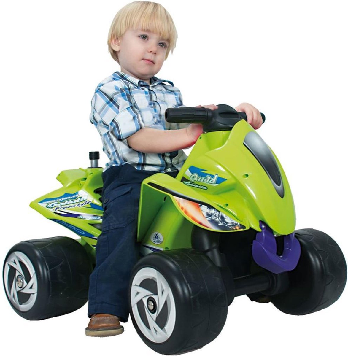 Injusa loopauto quad `Goliath` 6 in 1