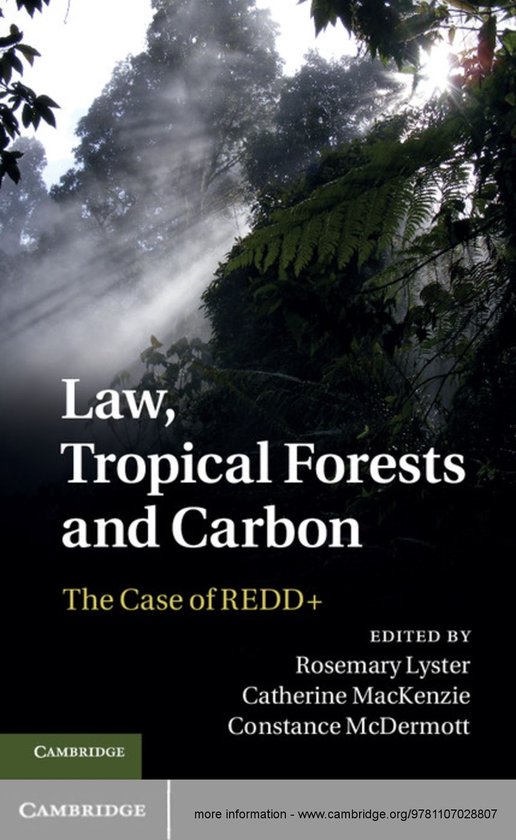 Law, Tropical Forests and Carbon - cover