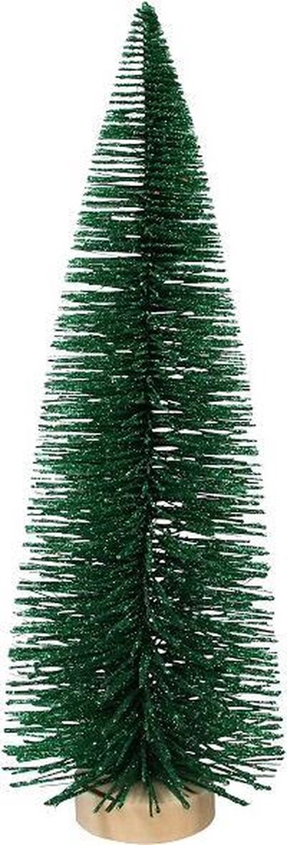 Middelgrote glitter kerstboom decoratie - &Klevering