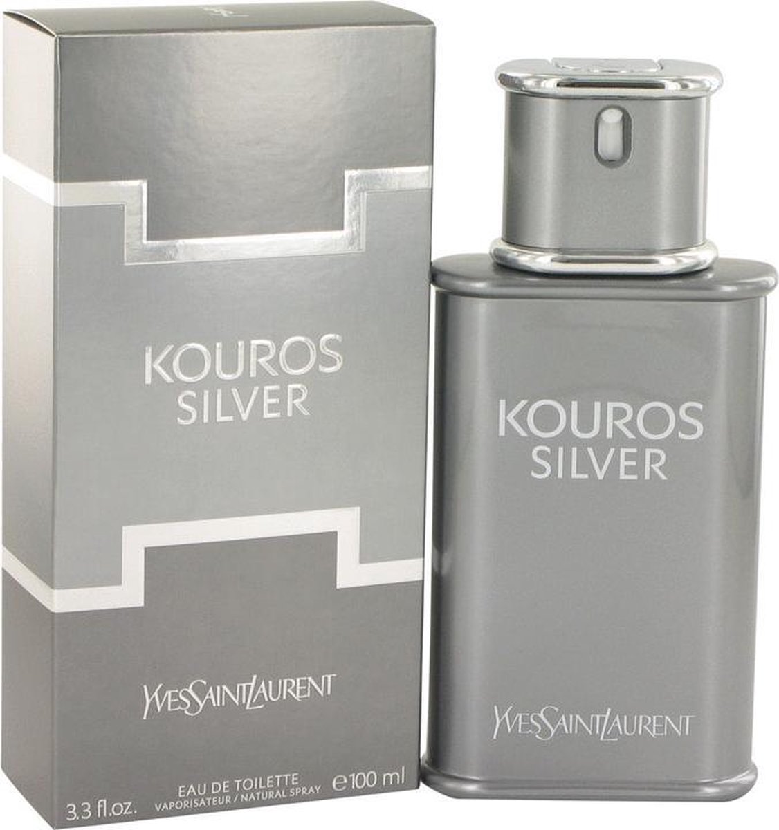 Yves Saint Laurent Eau De Toilette Kouros Silver 100 ml - Pour Homme |  bol.com