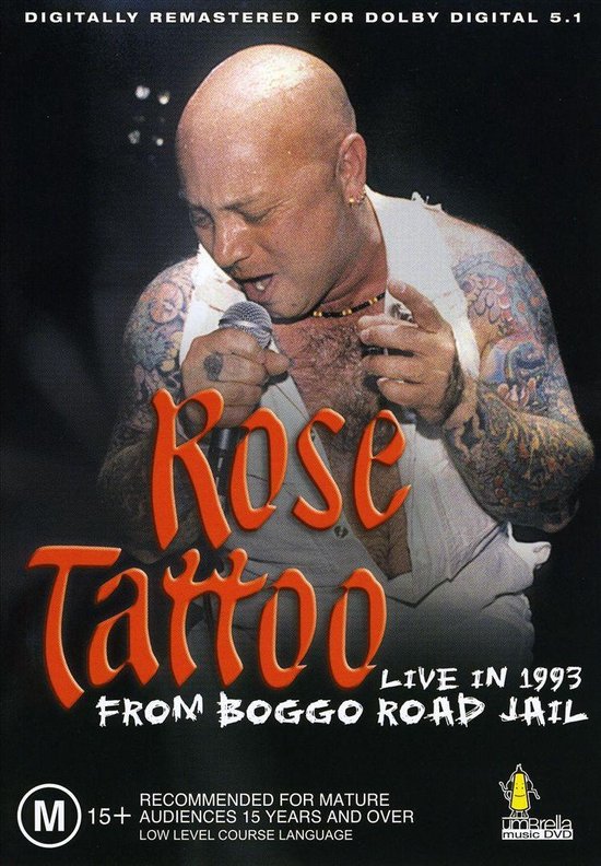 Cover van de film 'Rose Tattoo - Live From Boggo Road Jail 1993'