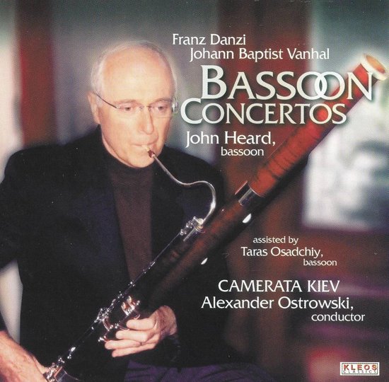 Bassoon Concertos by Franz Danzi & Johan Baptist Vanhal, John Heard