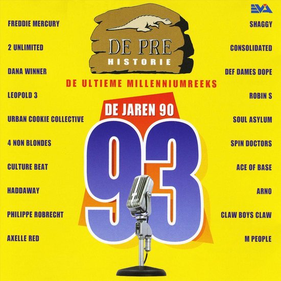 Prehistorie De Jaren 90 (1993), various artists CD (album) Muziek