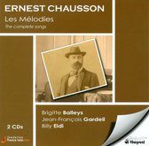 Brigitte Balleys , Jean-Francois Gardeil , Billy Eidi - Chausson: Les Mélodies / Complete Songs (CD)