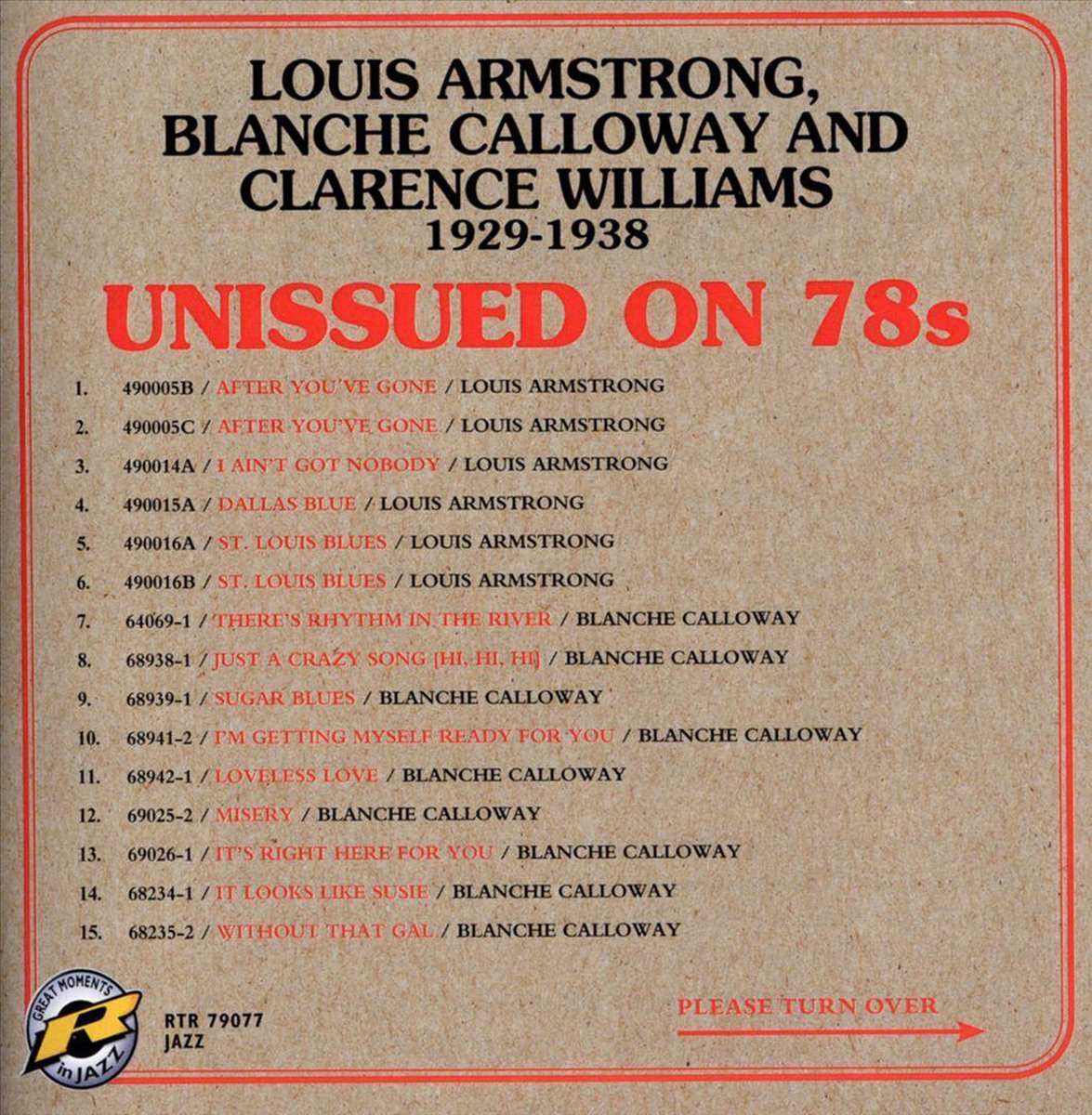 Unissued On 78S Hot Dance Bands 192