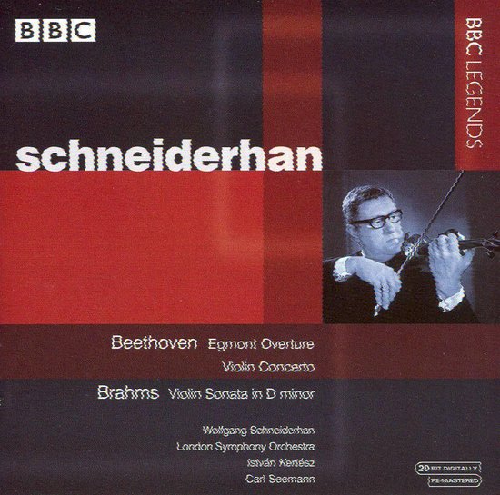 Egmont Overture/Violin Concerto/Vio, Wolfgang Schneiderhan CD (album