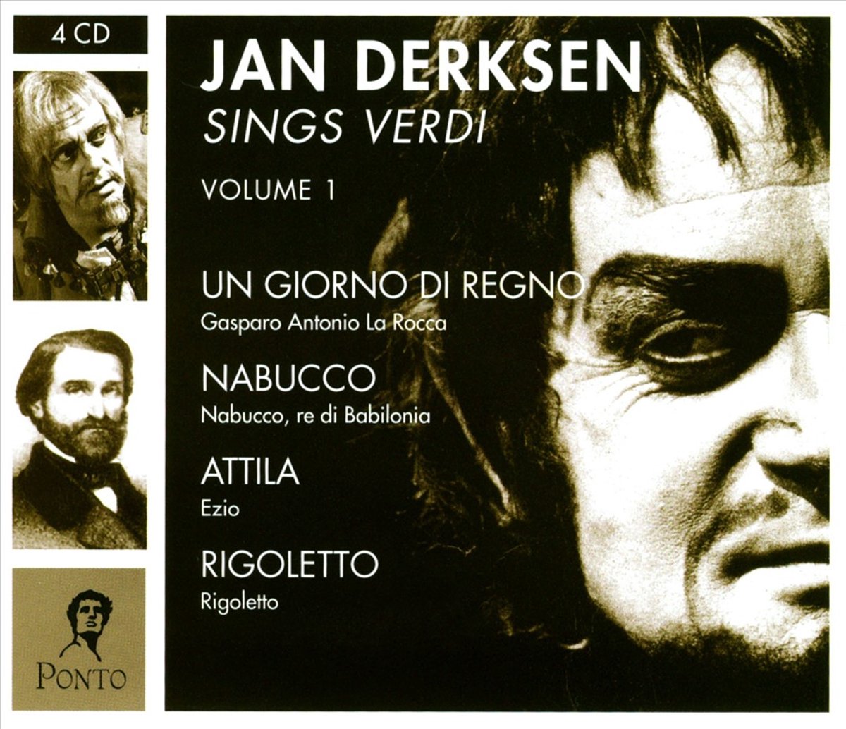 Jan Derksen Sings Verdi Vol. 1