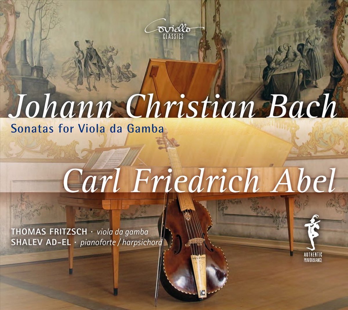 Johann Christian Bach/Carl Friedrich Abel: Sonatas for Viola...