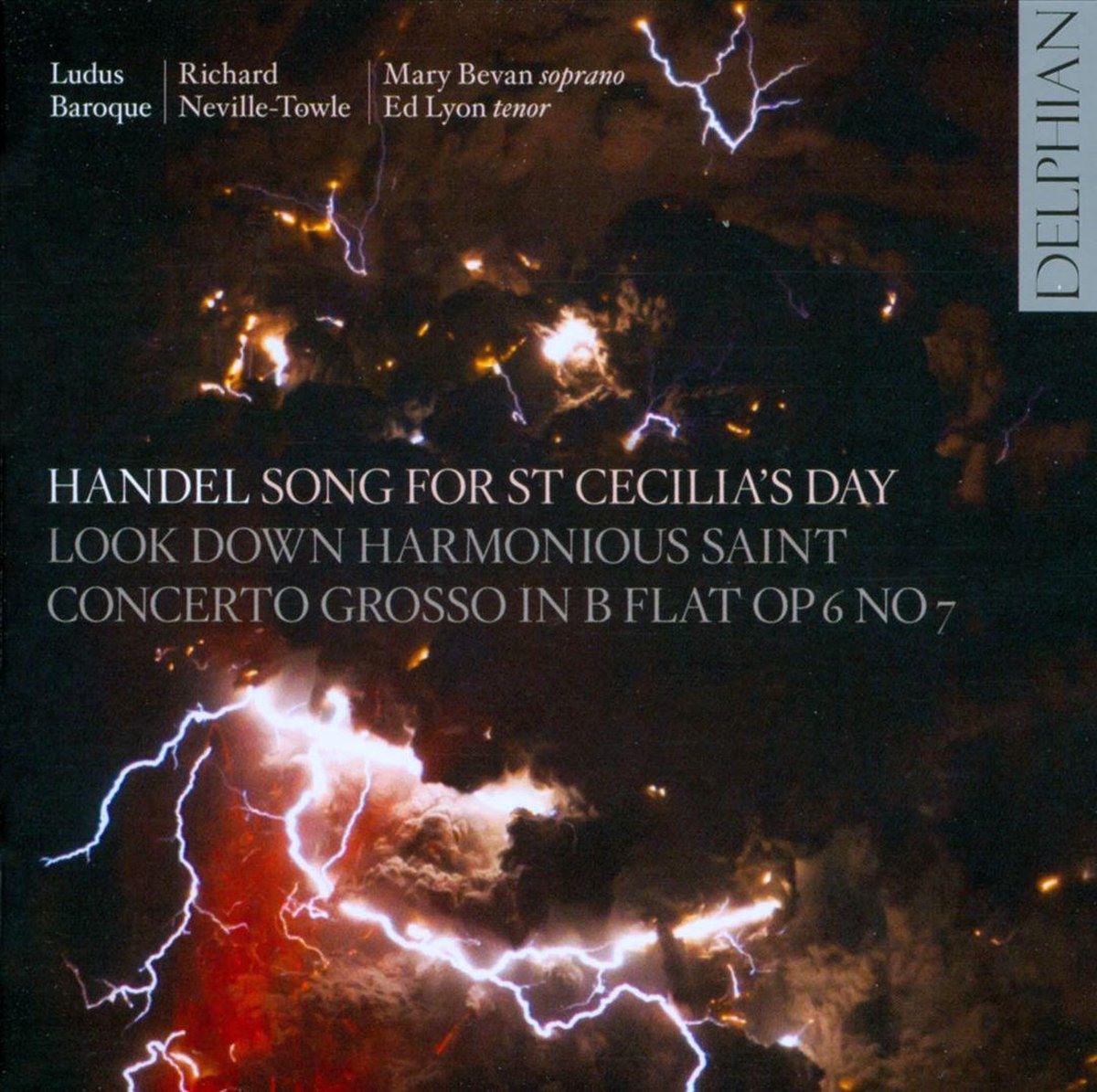 Handel: Song for St Cecilia's Day/Look Down Harmonious Saint/...