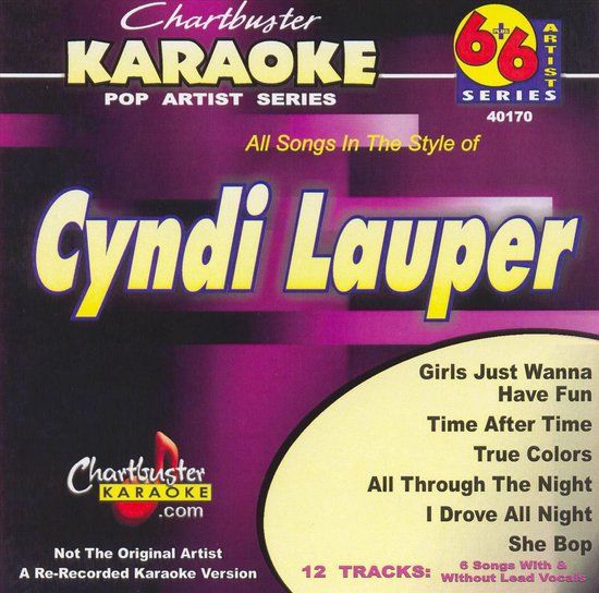 Cyndi Lauper, Karaoke CD (album) Muziek bol