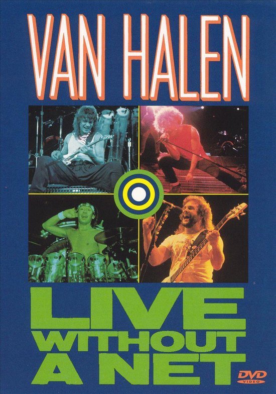 Cover van de film 'Van Halen - Live Without a Net'