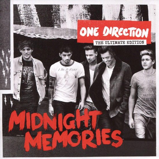 CD cover van One Direction - Midnight Memories: Ultimate Edition van One Direction