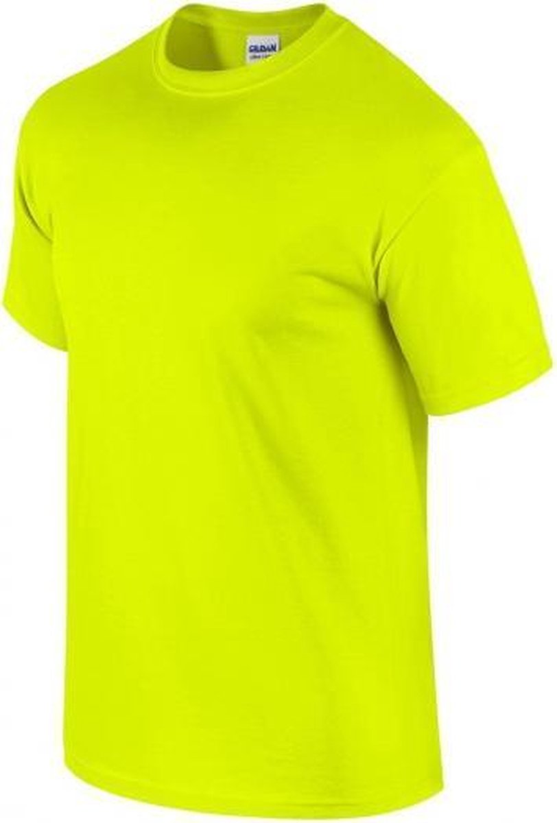 rijm voorzetsel met tijd Neon geel kleurige t shirts S | bol.com