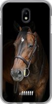 Samsung Galaxy J7 (2017) Hoesje Transparant TPU Case - Horse #ffffff