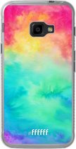 Samsung Galaxy Xcover 4 Hoesje Transparant TPU Case - Rainbow Tie Dye #ffffff