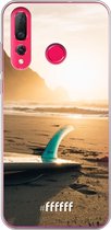 Huawei P30 Lite Hoesje Transparant TPU Case - Sunset Surf #ffffff