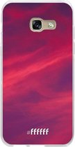 Samsung Galaxy A3 (2017) Hoesje Transparant TPU Case - Red Skyline #ffffff
