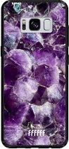 Samsung Galaxy S8 Hoesje TPU Case - Purple Geode #ffffff