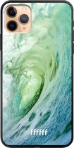 iPhone 11 Pro Max Hoesje TPU Case - It's a Wave #ffffff