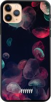 iPhone 11 Pro Max Hoesje TPU Case - Jellyfish Bloom #ffffff