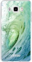 Samsung Galaxy J5 (2016) Hoesje Transparant TPU Case - It's a Wave #ffffff