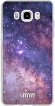 Samsung Galaxy J5 (2016) Hoesje Transparant TPU Case - Galaxy Stars #ffffff