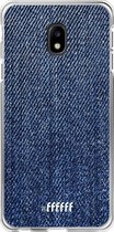 Samsung Galaxy J3 (2017) Hoesje Transparant TPU Case - Denim #ffffff