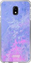 Samsung Galaxy J3 (2017) Hoesje Transparant TPU Case - Purple and Pink Water #ffffff