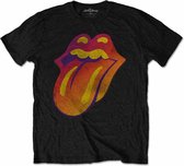 The Rolling Stones - Ghost Town Distressed Heren T-shirt - XL - Zwart
