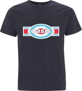 Oasis Heren Tshirt -S- Oblong Target Blauw