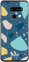 LG G8 ThinQ Hoesje Transparant TPU Case - Terrazzo N°7 #ffffff